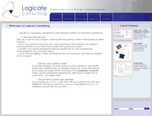 Tablet Screenshot of logicate.com